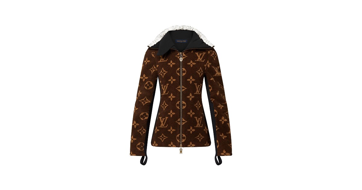 Monogram Fleece Jacket Men OBSOLETES DO NOT TOUCH LOUIS VUITTON
